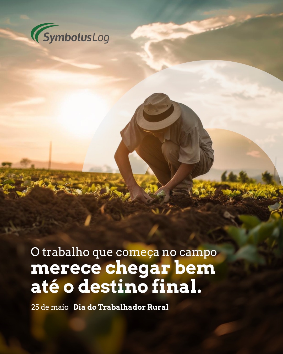 O trabalho no campo é o primeiro passo de uma cadeia que exige responsabilidade em cada etapa. Entre preparo, cultivo e colheita, existe dedicação que sustenta operações, abastece mercados e movimenta setores inteiros. Nós trabalhamos para que a produção siga seu caminho com organização, controle e pontualidade, conectando origem e destino com segurança. Symbolus Log: a marca da excelência em cada rota. #SymbolusLog