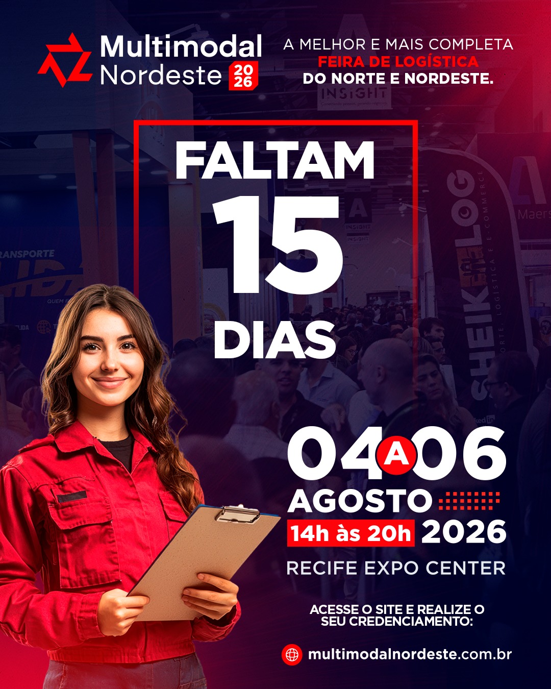 Estamos nos preparando para mais uma edição da Multimodal, prontos para trocar experiências, fortalecer parcerias e apresentar as soluções que movimentam a logística pelo Brasil. Nos vemos em 15 dias! Symbolus Log: a marca da excelência em cada rota. #SymbolusLog