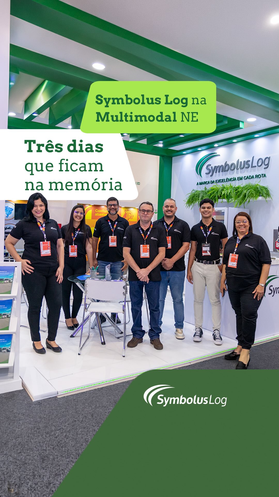 Foram três dias de encontros, conexões, trocas e muitos momentos especiais na Multimodal NE. 🚛 Agora, fica o registro de alguns dos momentos que marcaram a nossa participação nesse grande evento. Agradecemos a todos que passaram pelo nosso espaço, conversaram com a nossa equipe e fizeram parte dessa experiência. Até a próxima! Symbolus Log: a marca da excelência em cada rota. #SymbolusLog